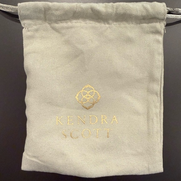 Kendra Scott Necklace, Bracelet and Earrings with Teal Stones, Golden Hardware - Picture 4 of 6